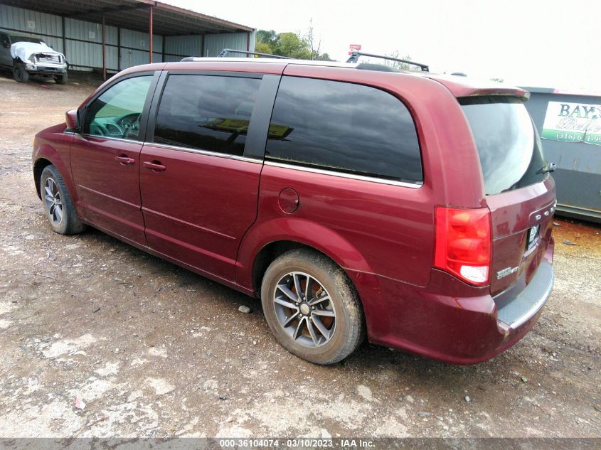 2017 DODGE GRAND CARAVAN SXT - 2C4RDGCGXHR789921