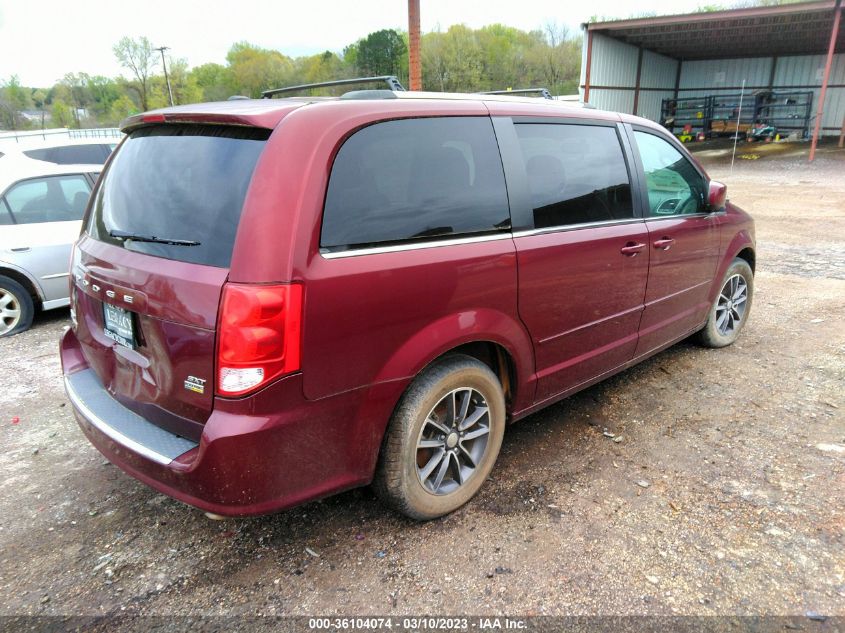 2017 DODGE GRAND CARAVAN SXT - 2C4RDGCGXHR789921