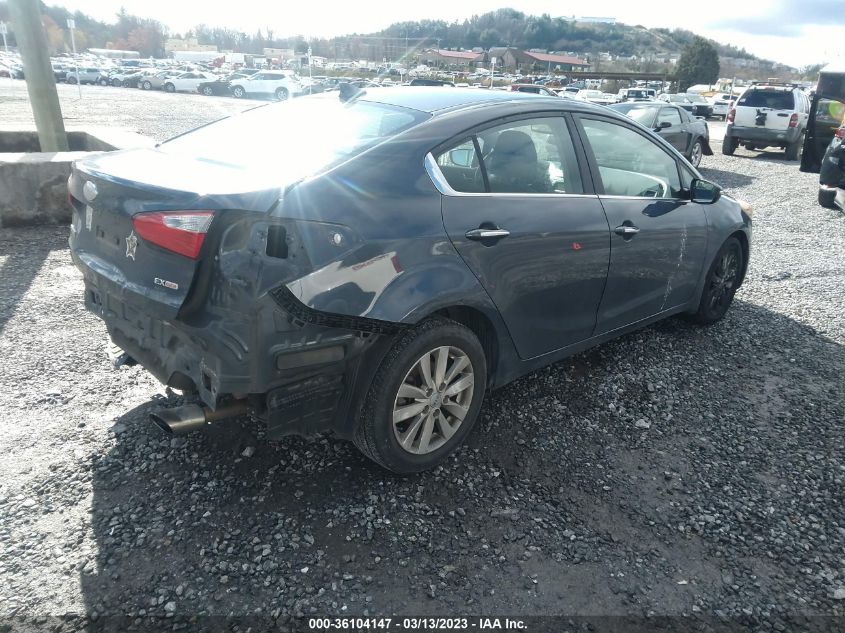 2014 KIA FORTE EX - KNAFX4A81E5151728