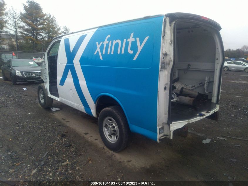 2015 CHEVROLET EXPRESS CARGO VAN - 1GCWGFCF7F1152966