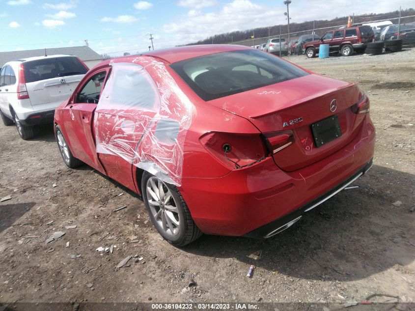 2019 MERCEDES-BENZ A-CLASS A 220 - WDD3G4EB2KW021223