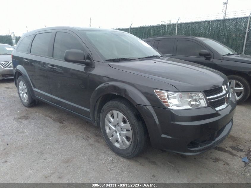 2014 DODGE JOURNEY AMERICAN VALUE PKG - 3C4PDCAB1ET183942