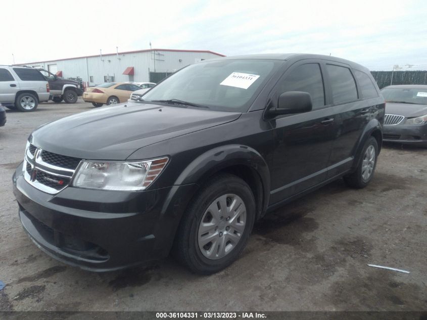 2014 DODGE JOURNEY AMERICAN VALUE PKG - 3C4PDCAB1ET183942