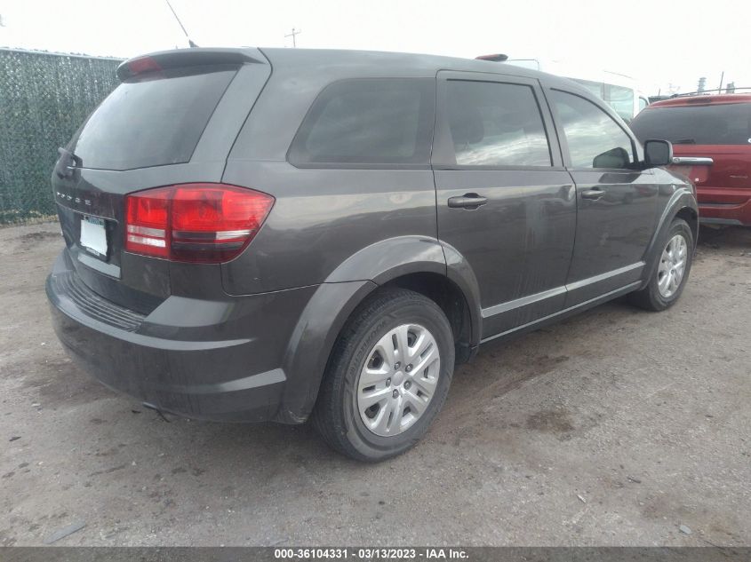 2014 DODGE JOURNEY AMERICAN VALUE PKG - 3C4PDCAB1ET183942
