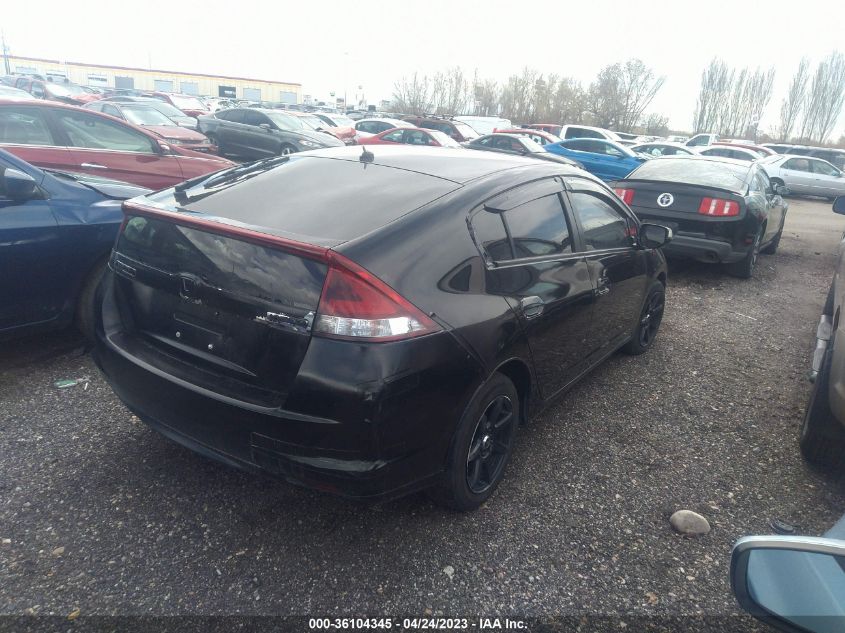 2013 HONDA INSIGHT EX - JHMZE2H71DS003813