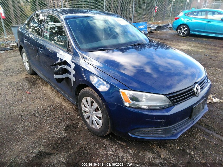 2014 VOLKSWAGEN JETTA SEDAN S - 3VW2K7AJ1EM354419