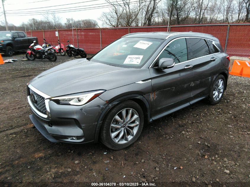 2019 INFINITI QX50 LUXE 3PCAJ5M33KF139921
