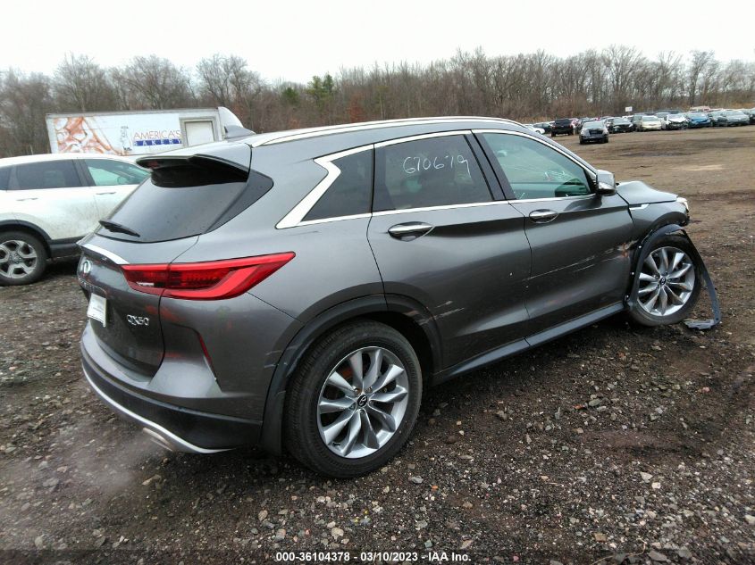 2019 INFINITI QX50 LUXE 3PCAJ5M33KF139921