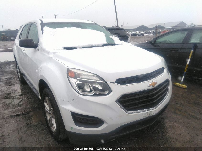 2017 CHEVROLET EQUINOX LS - 2GNALBEKXH1567860