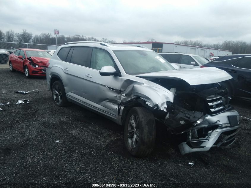 2019 VOLKSWAGEN ATLAS 3.6L V6 SEL R-LINE - 1V2RR2CA2KC512758
