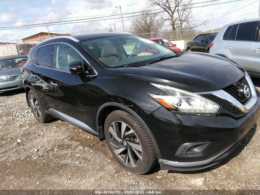 2015 NISSAN MURANO PLATINUM - 5N1AZ2MG0FN274903