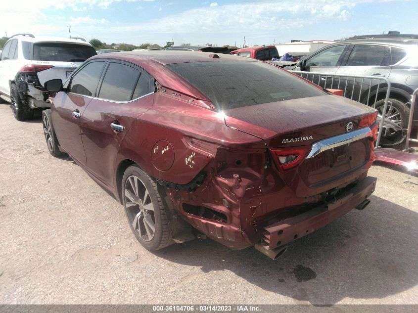 2017 NISSAN MAXIMA S - 1N4AA6AP5HC423446