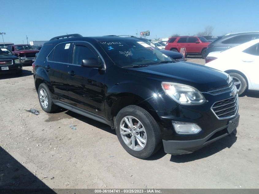 2016 CHEVROLET EQUINOX LT - 2GNALCEK5G1108126