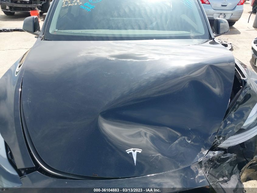 2022 TESLA MODEL Y PERFORMANCE - 7SAYGDEF7NF551038