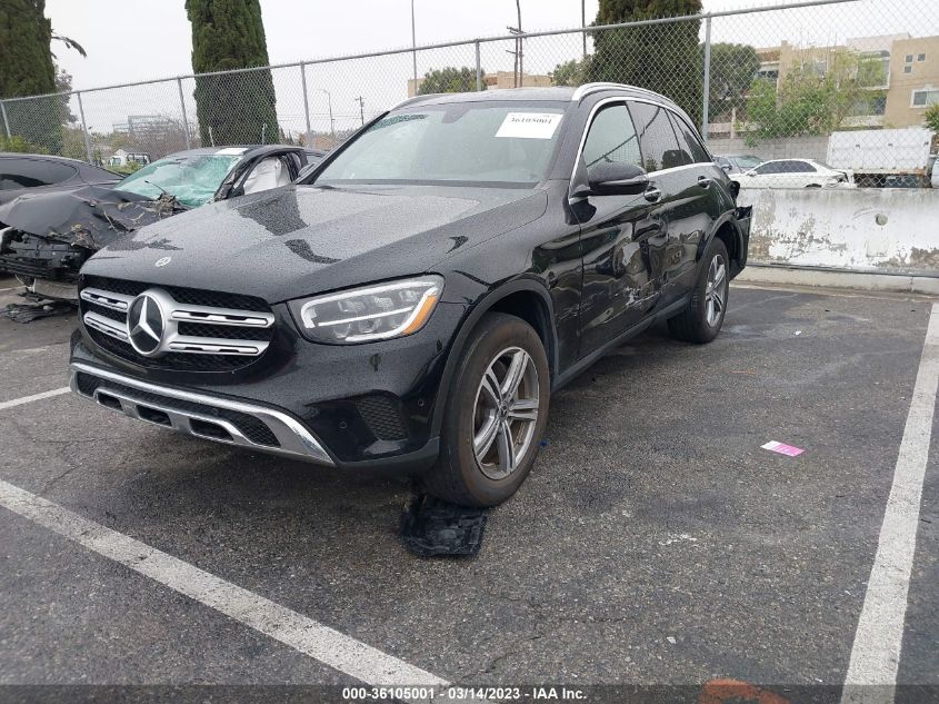 2021 MERCEDES-BENZ GLC GLC 300 - W1N0G8EB7MF917713