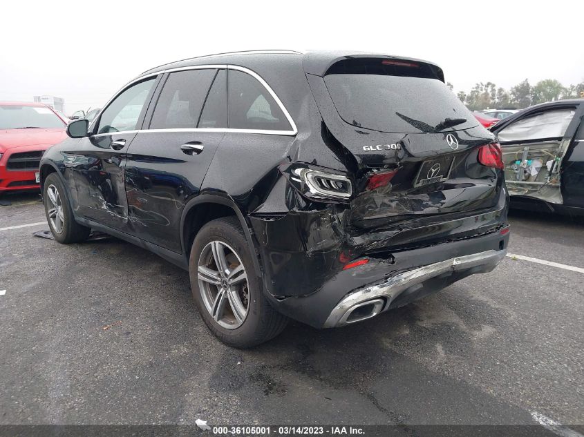 2021 MERCEDES-BENZ GLC GLC 300 - W1N0G8EB7MF917713