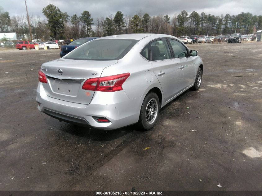 2017 NISSAN SENTRA SV - 3N1AB7AP6HY335125