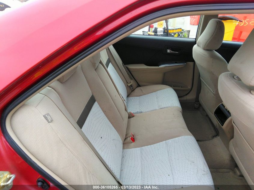 2013 TOYOTA CAMRY HYBRID LE/XLE - 4T1BD1FK9DU085779