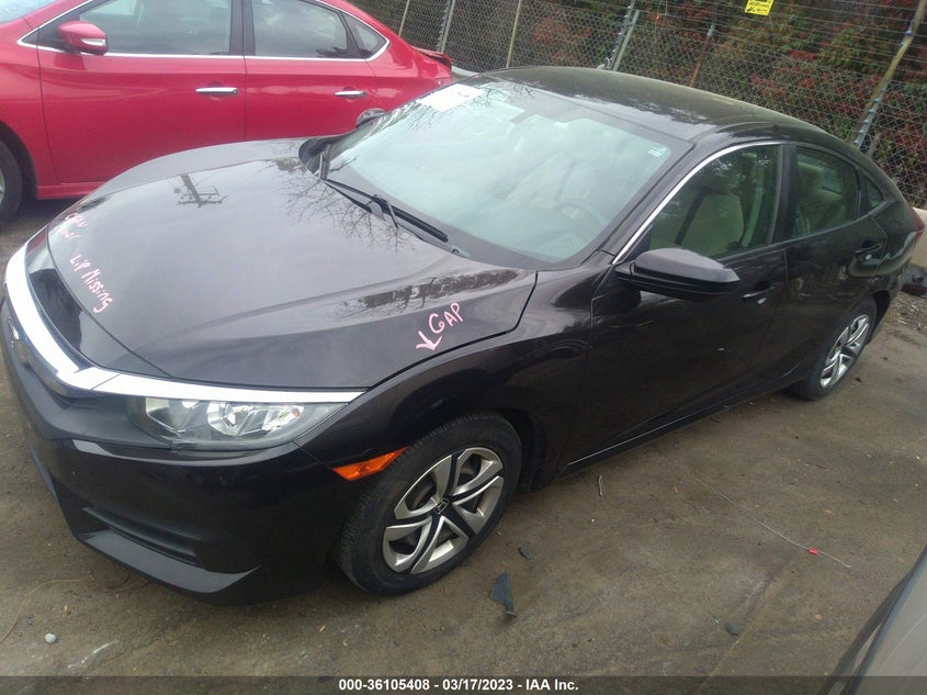VIN 2HGFC2F5XJH544231 2018 HONDA CIVIC SEDAN LX