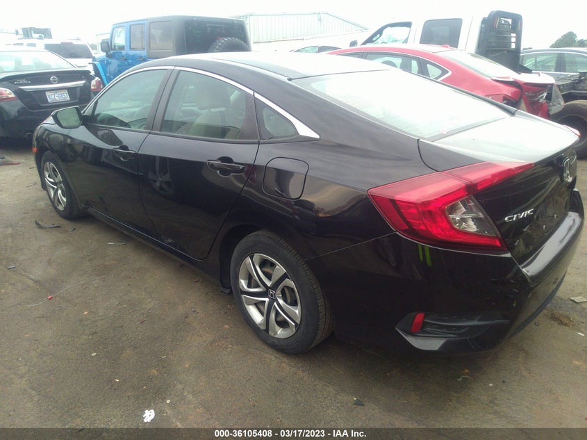 VIN 2HGFC2F5XJH544231 2018 HONDA CIVIC SEDAN LX