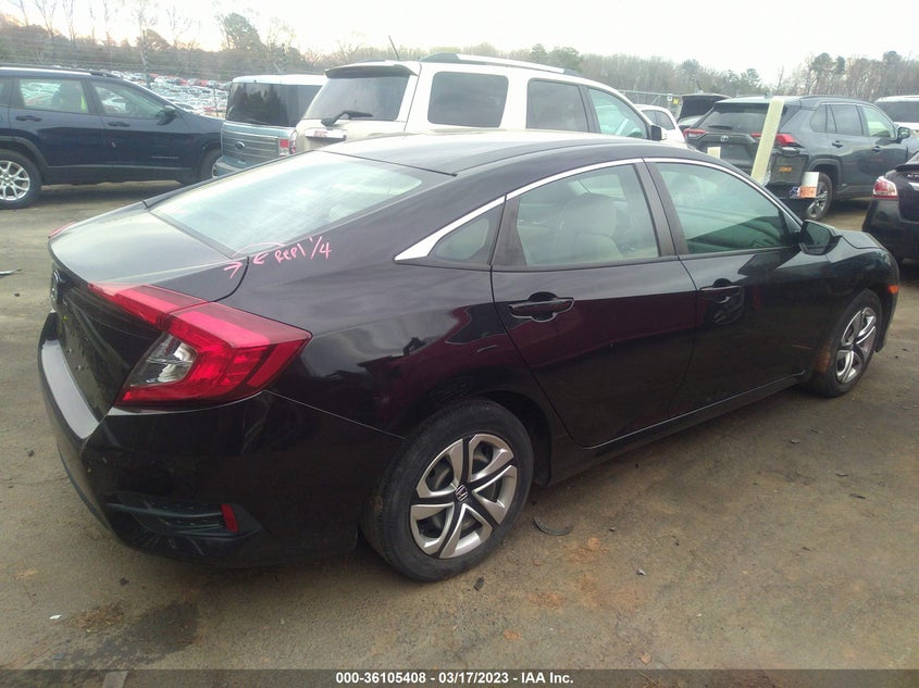 VIN 2HGFC2F5XJH544231 2018 HONDA CIVIC SEDAN LX