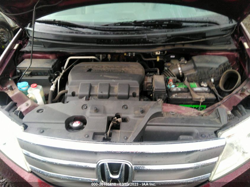 2013 HONDA ODYSSEY EX-L - 5FNRL5H63DB022408