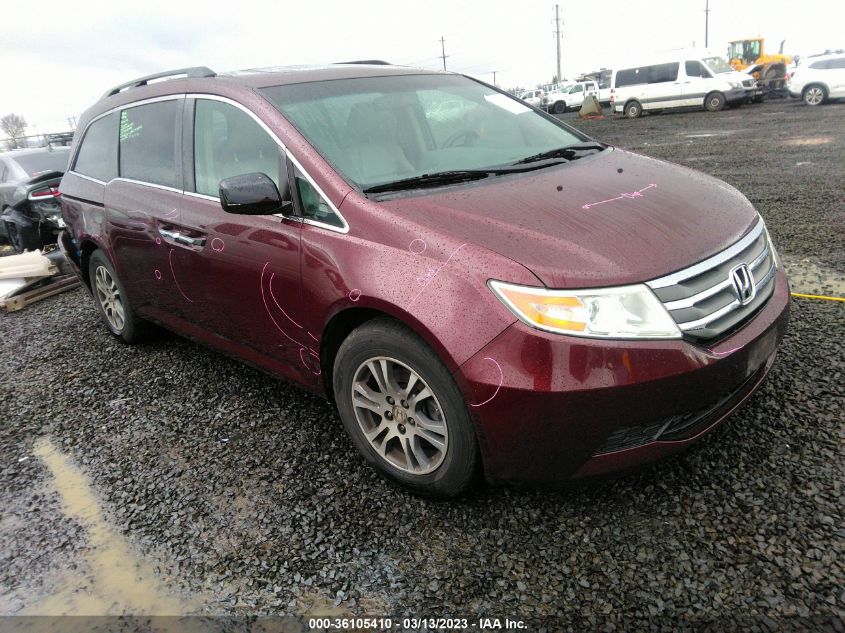 2013 HONDA ODYSSEY EX-L - 5FNRL5H63DB022408