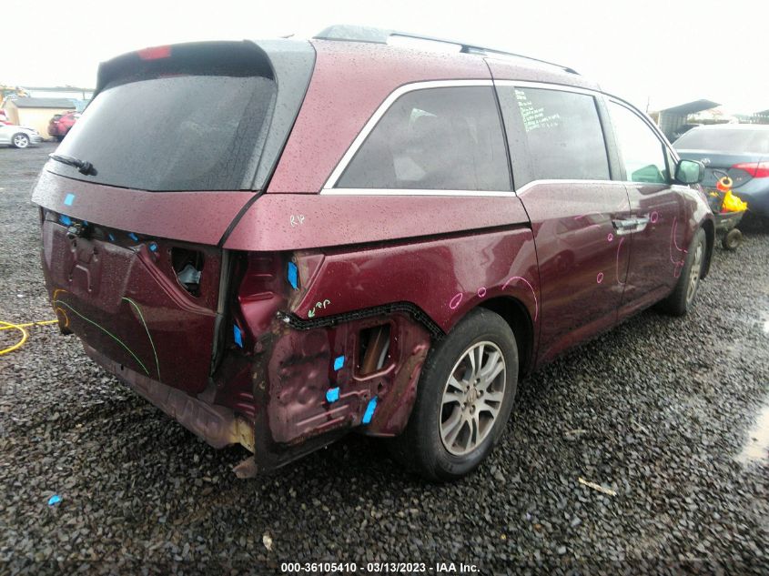 2013 HONDA ODYSSEY EX-L - 5FNRL5H63DB022408
