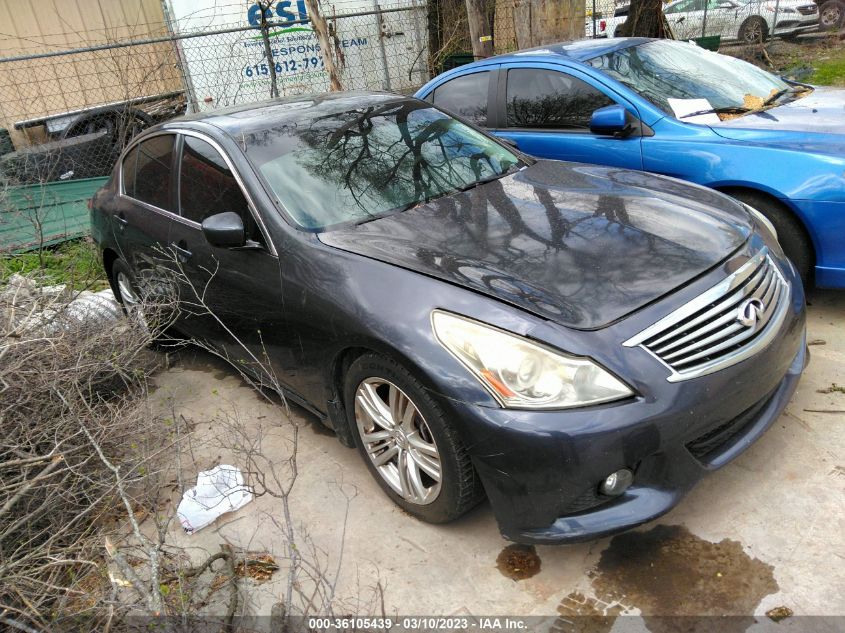 2013 INFINITI G37 SEDAN X - JN1CV6AR3DM354742