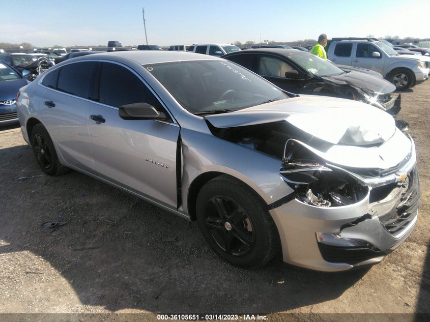 VIN 1G1ZC5ST5NF168717 2022 CHEVROLET MALIBU LS