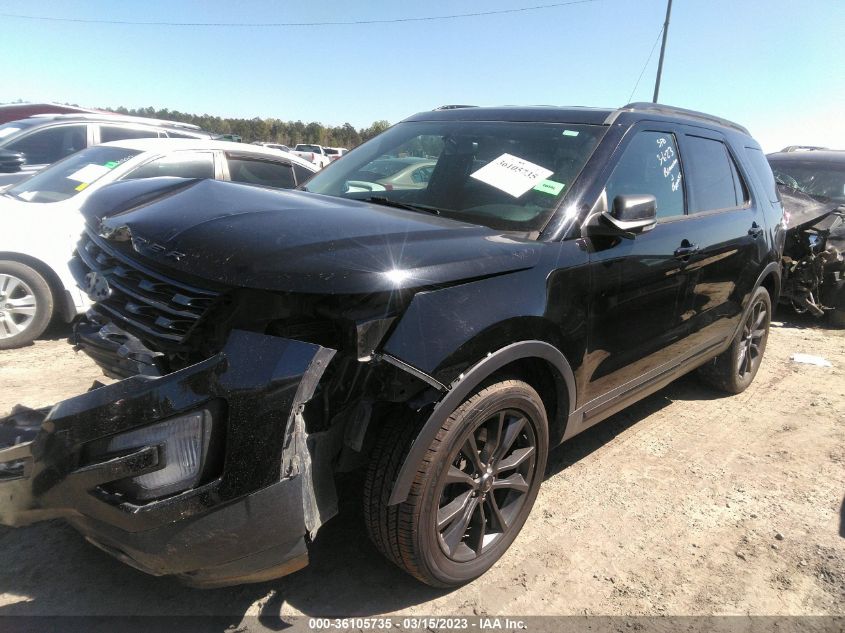 2017 FORD EXPLORER XLT - 1FM5K8DH3HGC98668