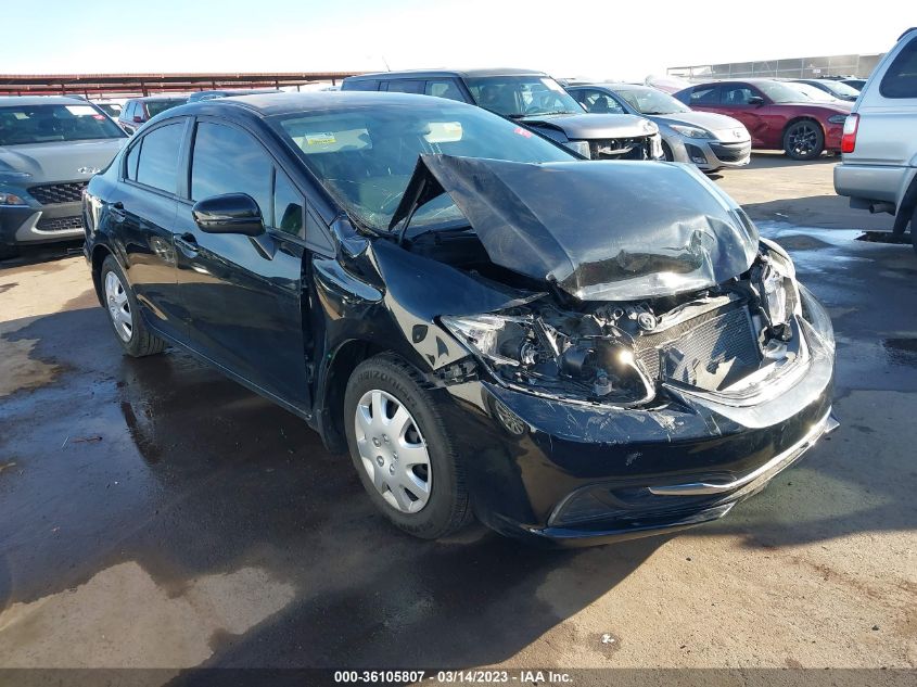 2015 HONDA CIVIC SEDAN LX - 19XFB2F52FE099875
