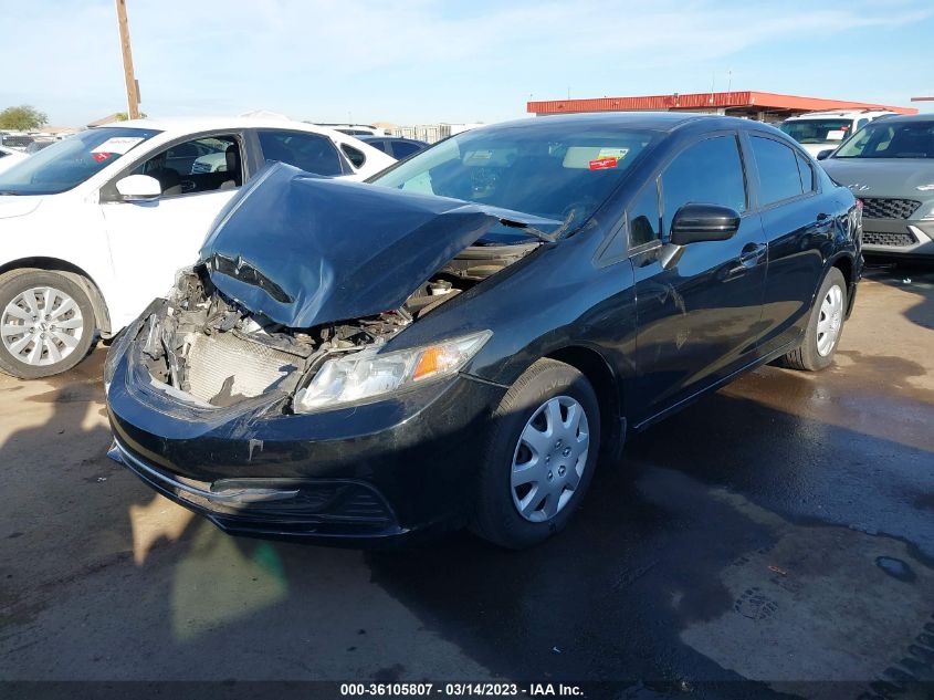 2015 HONDA CIVIC SEDAN LX - 19XFB2F52FE099875
