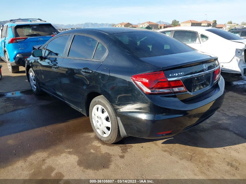 2015 HONDA CIVIC SEDAN LX - 19XFB2F52FE099875