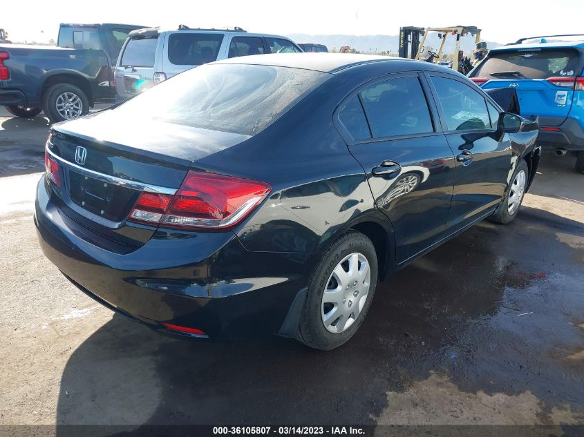 2015 HONDA CIVIC SEDAN LX - 19XFB2F52FE099875