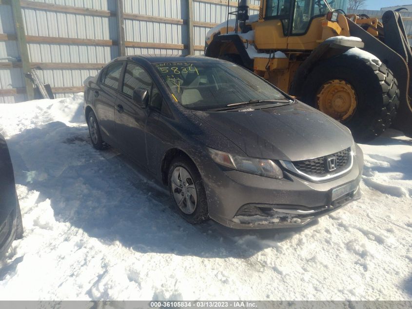 2013 HONDA CIVIC SDN LX - 19XFB2F58DE100251