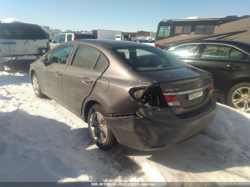 2013 HONDA CIVIC SDN LX - 19XFB2F58DE100251