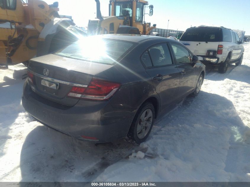 2013 HONDA CIVIC SDN LX - 19XFB2F58DE100251