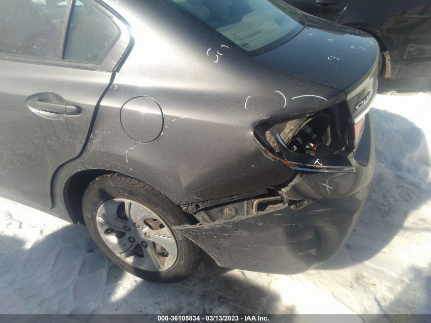 2013 HONDA CIVIC SDN LX - 19XFB2F58DE100251