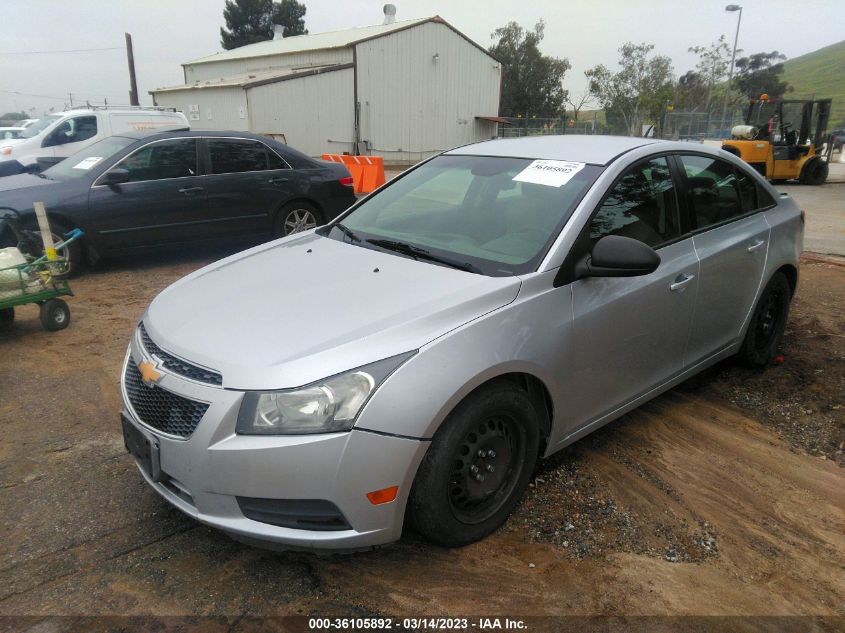 2013 CHEVROLET CRUZE LS - 1G1PA5SG1D7252364