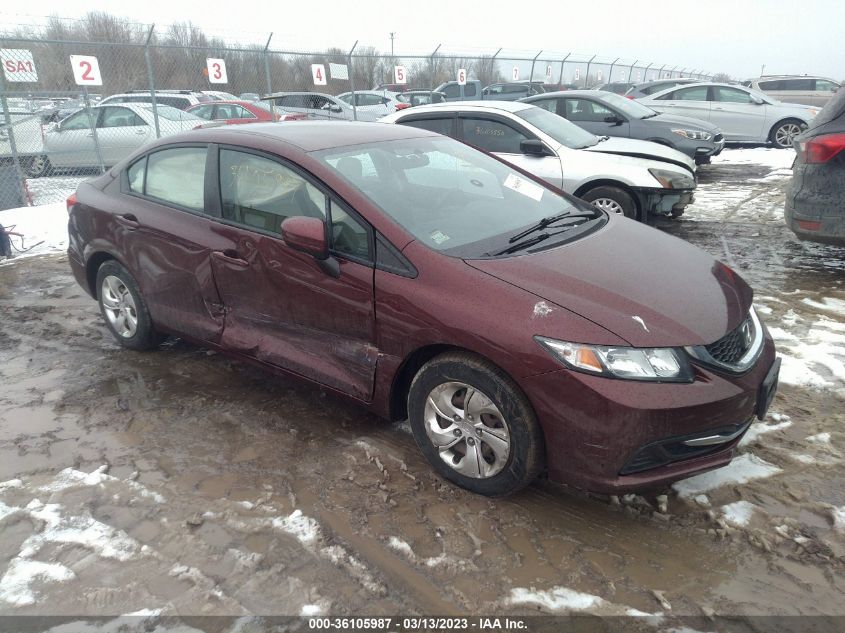 2015 HONDA CIVIC SEDAN LX - 19XFB2F5XFE255256