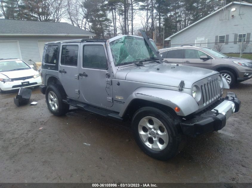 2014 JEEP WRANGLER UNLIMITED SAHARA - 1C4BJWEG6EL324798