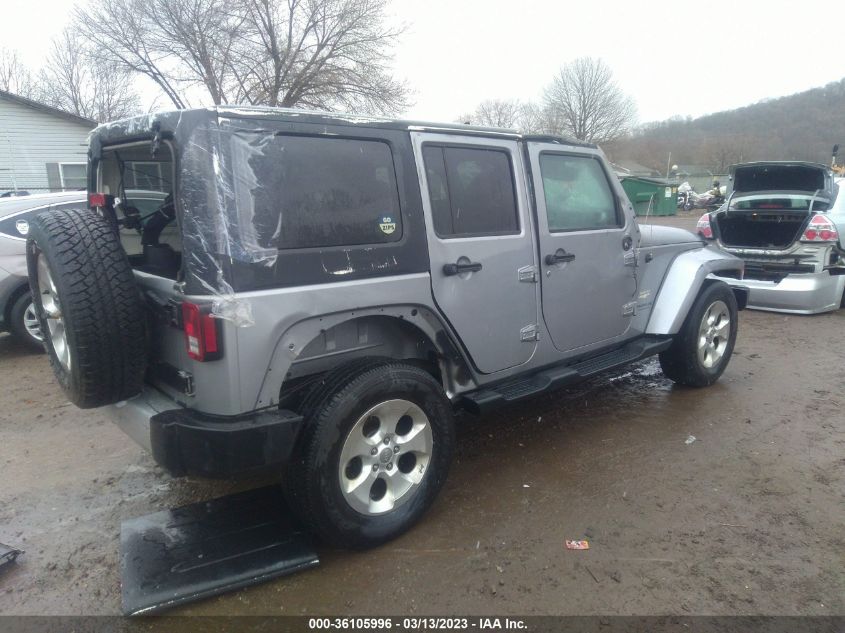 2014 JEEP WRANGLER UNLIMITED SAHARA - 1C4BJWEG6EL324798
