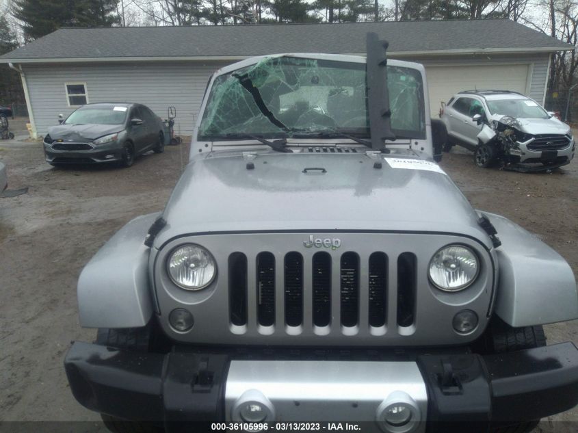 2014 JEEP WRANGLER UNLIMITED SAHARA - 1C4BJWEG6EL324798