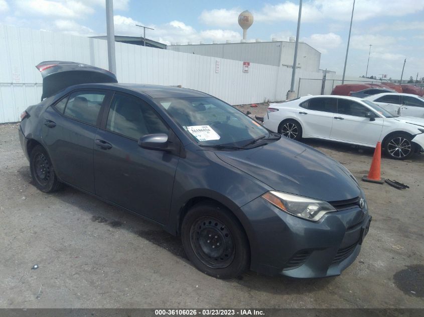 2014 TOYOTA COROLLA L/LE/S/S PLUS/LE PLUS - 5YFBURHE1EP144221