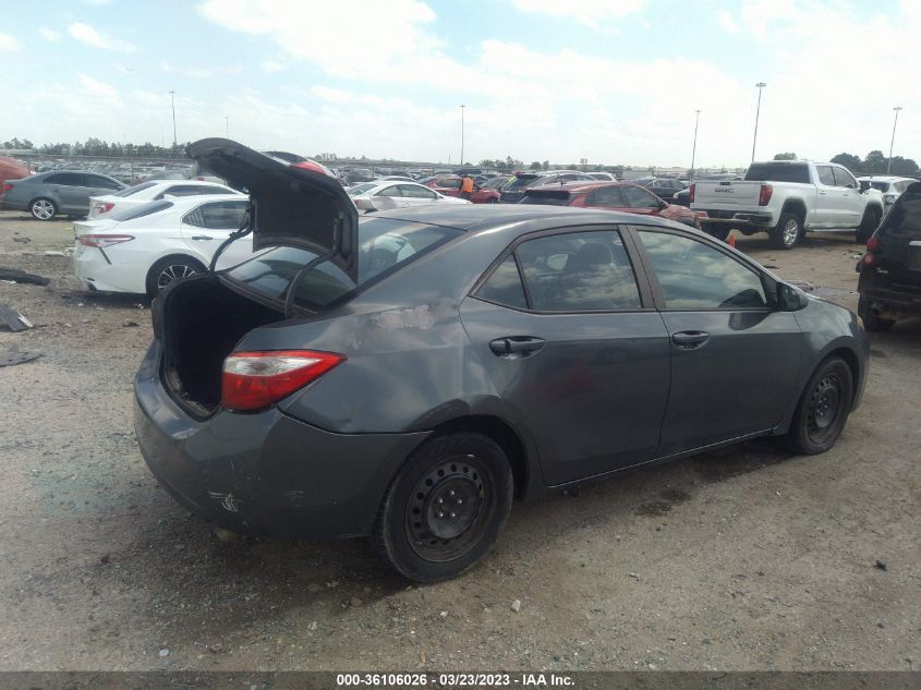 2014 TOYOTA COROLLA L/LE/S/S PLUS/LE PLUS - 5YFBURHE1EP144221