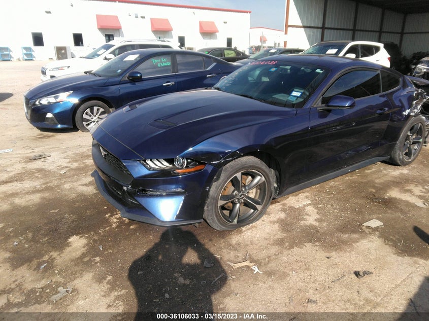 VIN 1FA6P8TH4K5152820 2019 FORD MUSTANG ECOBOOST