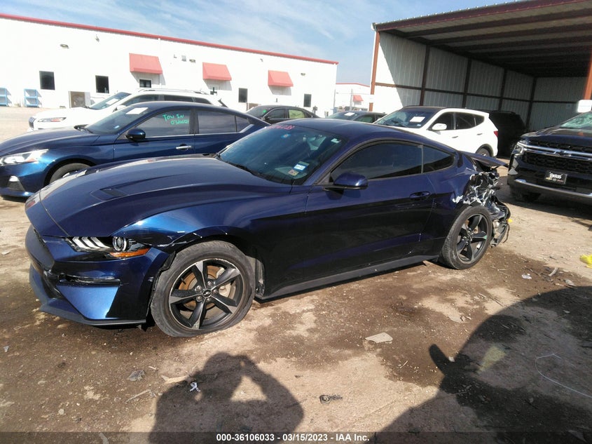 VIN 1FA6P8TH4K5152820 2019 FORD MUSTANG ECOBOOST