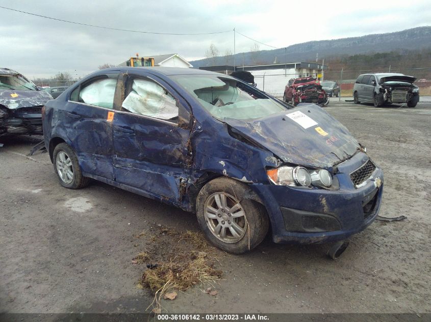 2013 CHEVROLET SONIC LT - 1G1JD5SG4D4255175