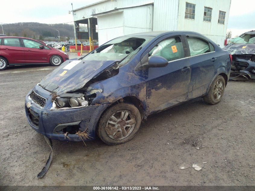 2013 CHEVROLET SONIC LT - 1G1JD5SG4D4255175